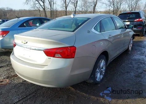 2014 Chevrolet Impala 2Lt z USA, uszkodzony, nr VIN 2G1125S34E9105469
